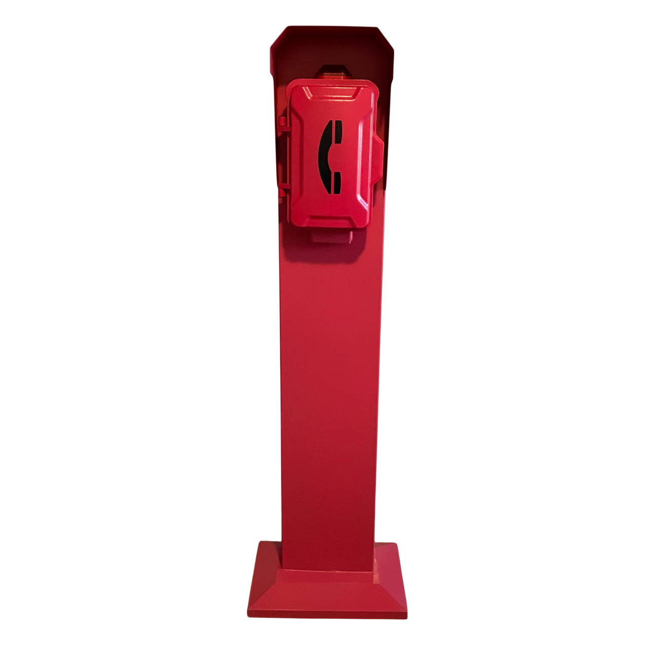 Torre de emergencia SOS JR-TP-03 Vozell con luz azul LED y teléfono de acero inoxidable