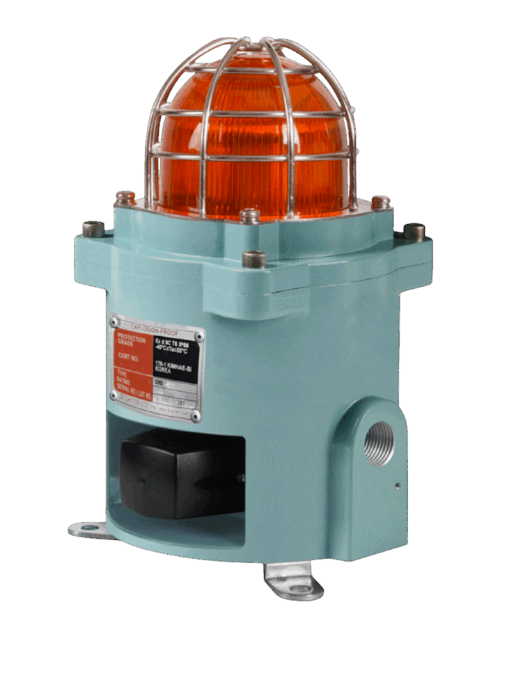 Alarma antiexplosiva QNES Vozell en acero inoxidable SUS